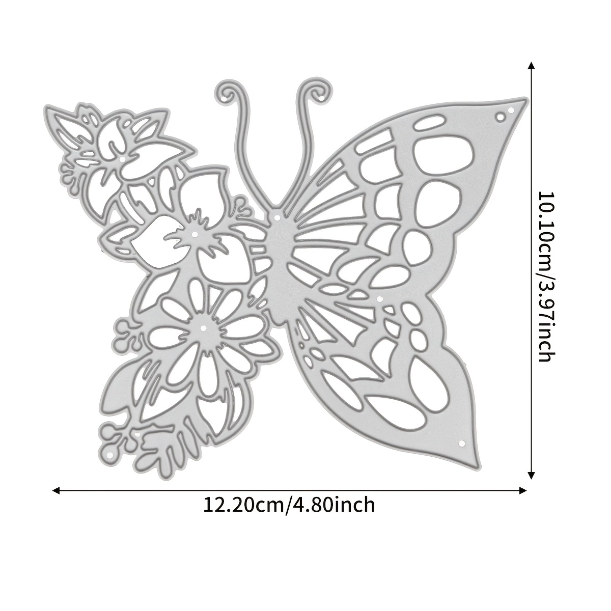 TEMU Metal Cutting Dies For Scrapbooking, Featuring Creative Floral And Designs, Perfect For Photo Albums And Card Making Decorations For Birthdays,