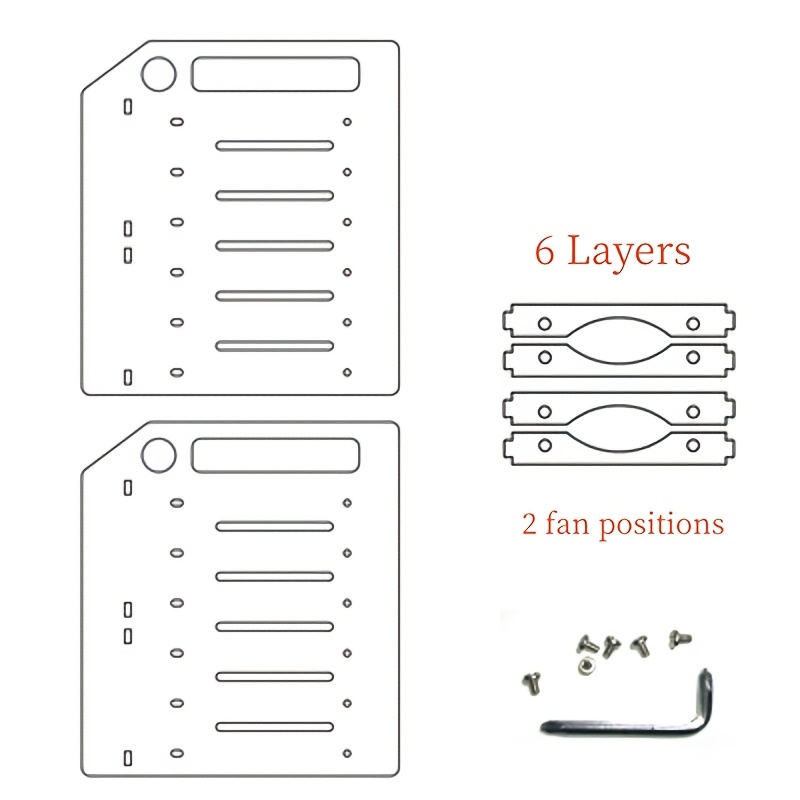 Disk Case Bracket Enclosure Set Tool Hard Drive Hdd
