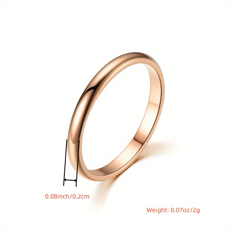 Women's Fashion Classic Stainless Steel Ring