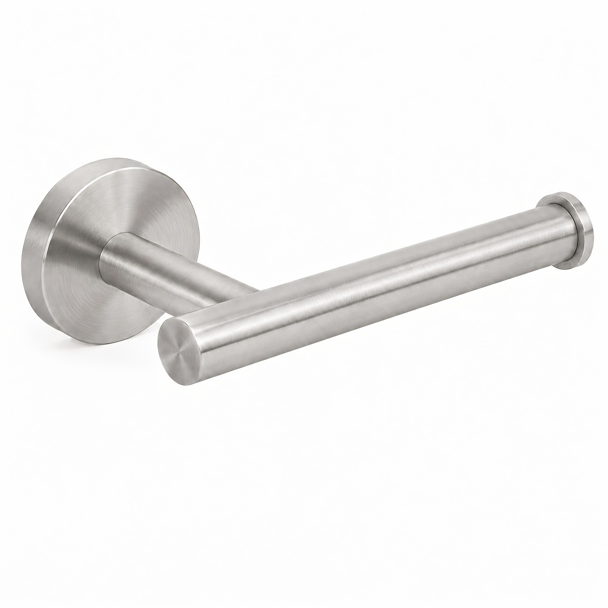 TEMU Stainless Steel Toilet Paper Dispenser - Tissue Holder, [sturdy And Durable Stainless Steel] Roll Paper Storage, Wall-mounted Design With Screw