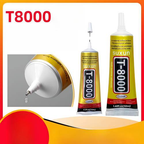 t 8000 multifunctional strong and versatile universal for handcrafted items powerful bonding agent for including repairs to phone and tablet frames jewelry leather and accessory designed for needle application