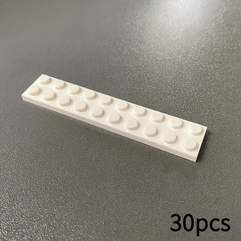 30pcs 2x10 Short Brick Building Blocks for MOC Bricks 3832 Durable ABS Material