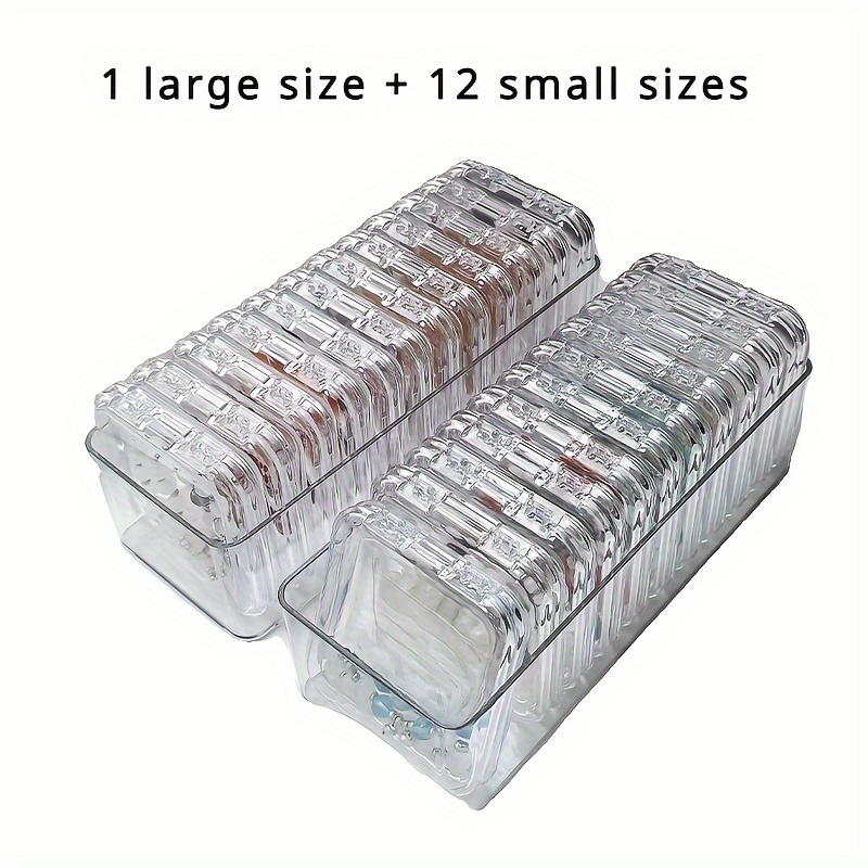 TEMU Jewelry Organizer Set, Clear Plastic Storage For Necklaces, Bracelets, - Organization, Home & Kitchen Accessory, Jewelry