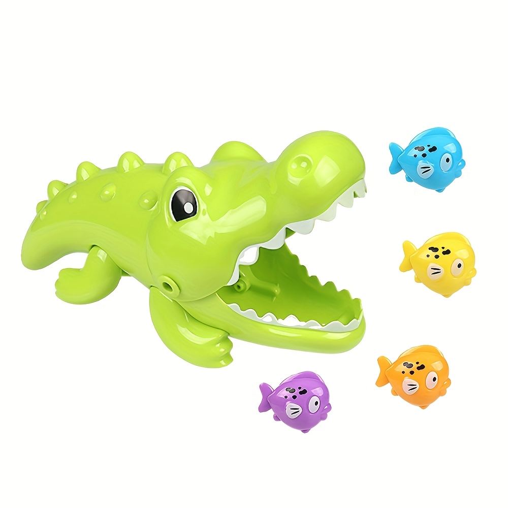 Kids Crocodile Bath Toy for Ages 18 Months +