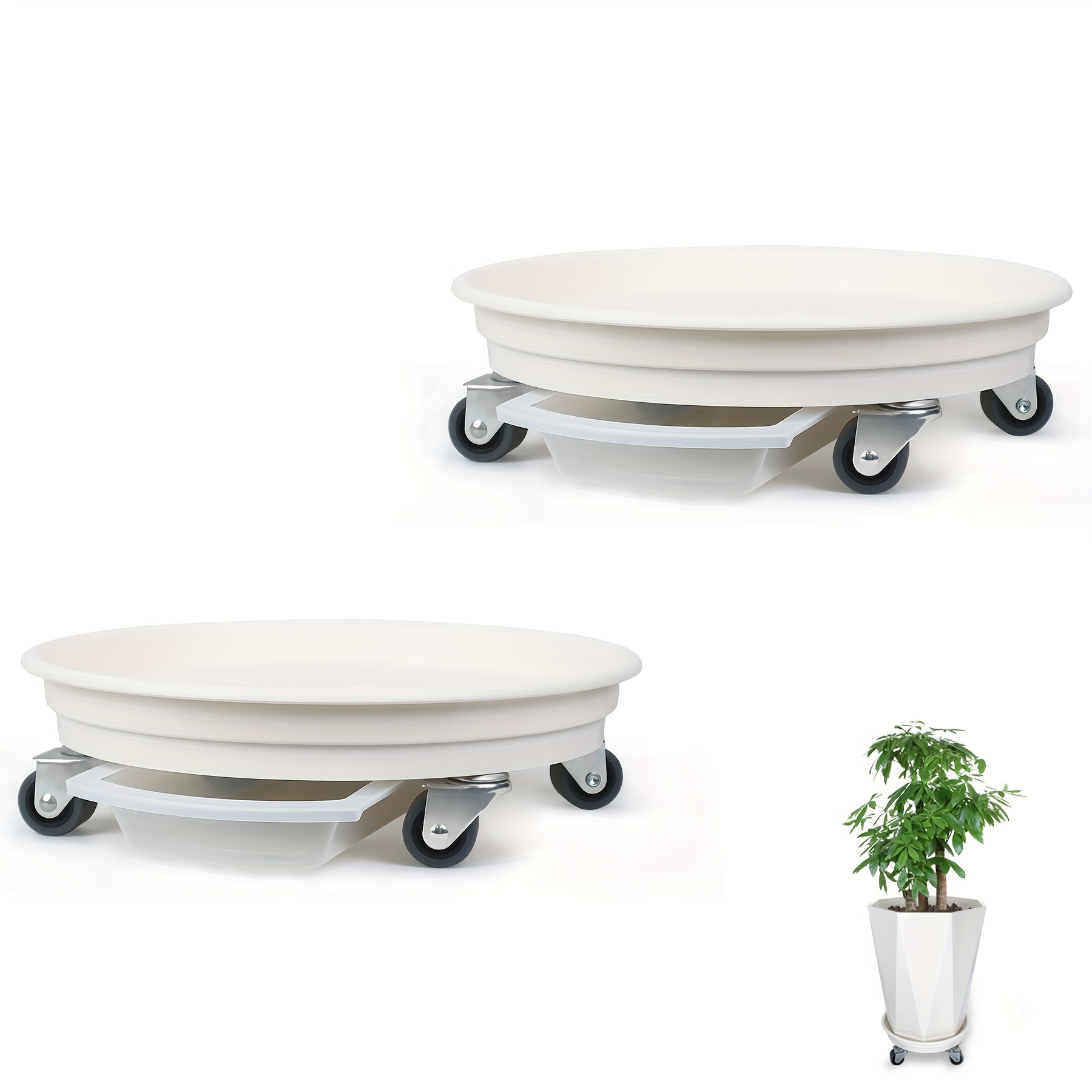 Heavy Duty Barrel Cart VEVOR 55 Gallon Drum Dolly - 1200 Lb Capacity ...