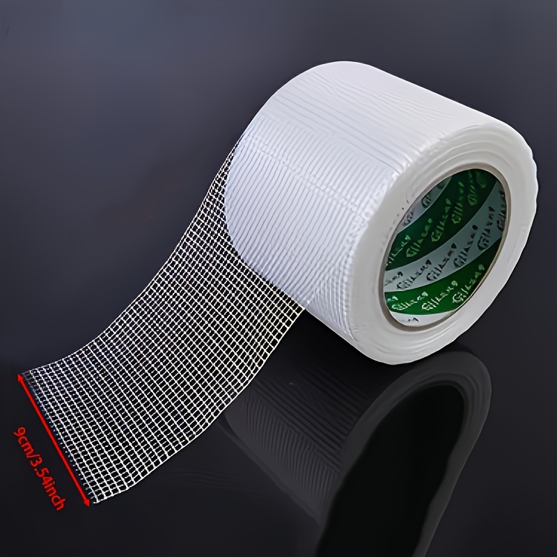 Seam Mesh Tape, Self-adhesive Fiberglass Mesh Tape For Repairing And Drywall - Ideal For Wall , Slabs, And Ceilings - Easy To Apply And Durable