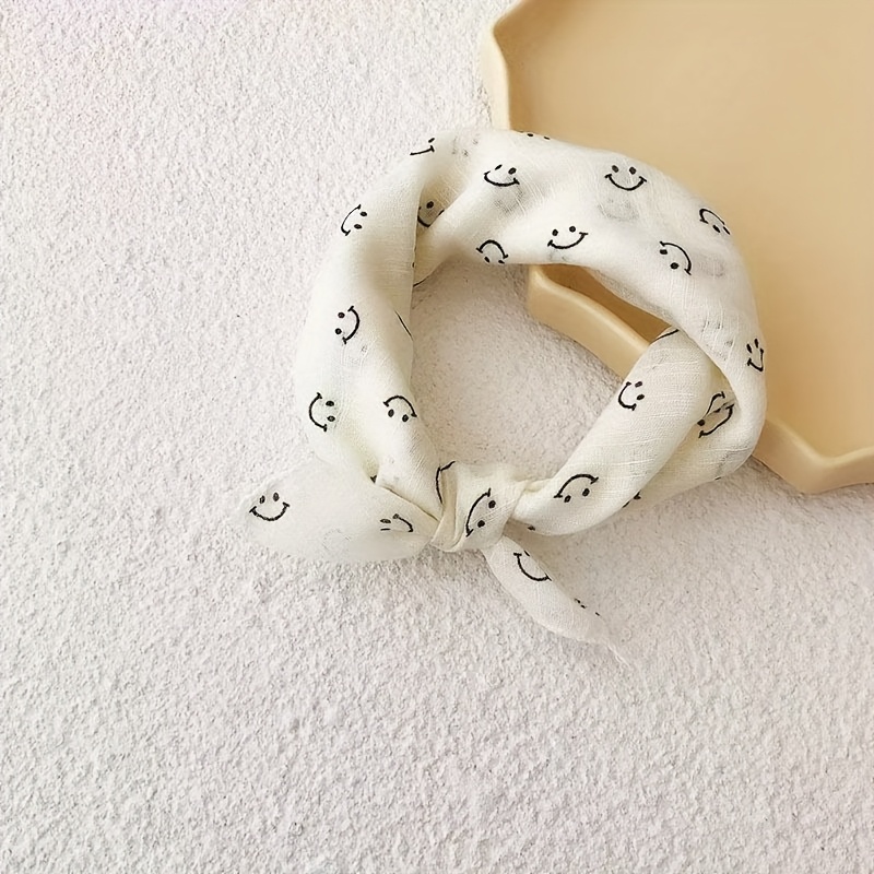 1pc Polyester Dog Bandana, Pet Scarf For Medium, Large, Small Breeds, Festive Celebrations & Daily Wear, Durable Woven Fabric, Adjustable Knot Ties