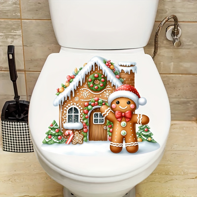 

- Christmas Decal - -adhesive, Bathroom & Bedroom Decor , For Christmas