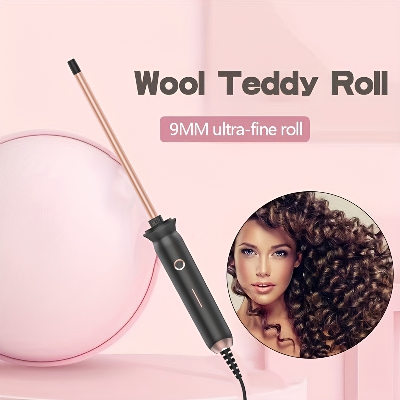 Image of Eu Plug 9mm/13mm Curling Iron, Up Quickly For Curling & Styling, Beautiful Waves, For Styling Results.
