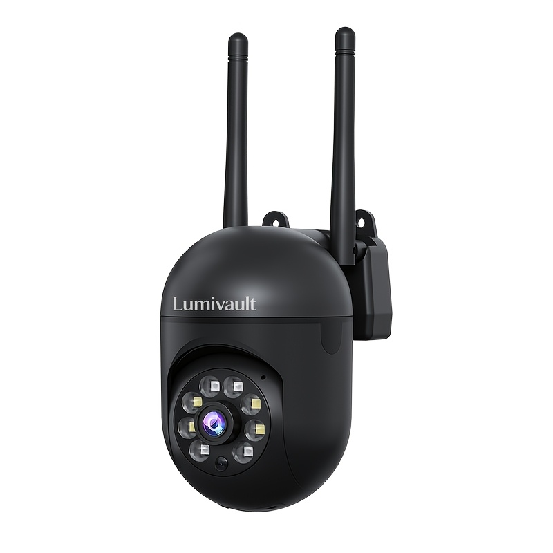 Image of 1pc Wireless Wifi Camera, Spherical Camera, Smart Camera, 2.4ghz Wifi, Day And Video Surveillance Camera, For Human/pet Detection, Protection Monitor, Audio Intercom