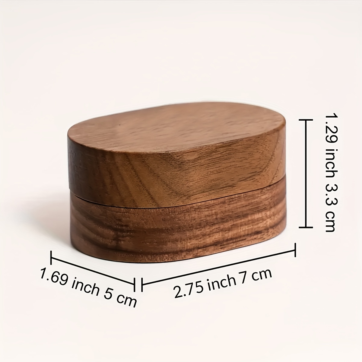 Image of 1pc Of Elegant High-end Wedding Engagement Ring Jewelry Box For Men And Women, Featuring A Carved Square Double-layer - Ideal For Jewelry Display And Packaging, Jewelry Boxes