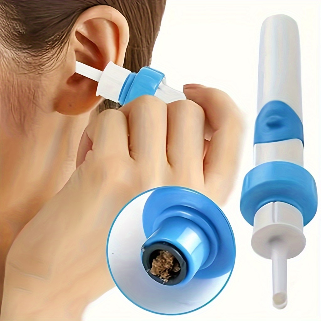 

Earwax Removal Tool For Adults, Safe And Painless Ear , Battery- Ear Wax Non-rechargeable Aaa Battery, Plastic Ear Accessory