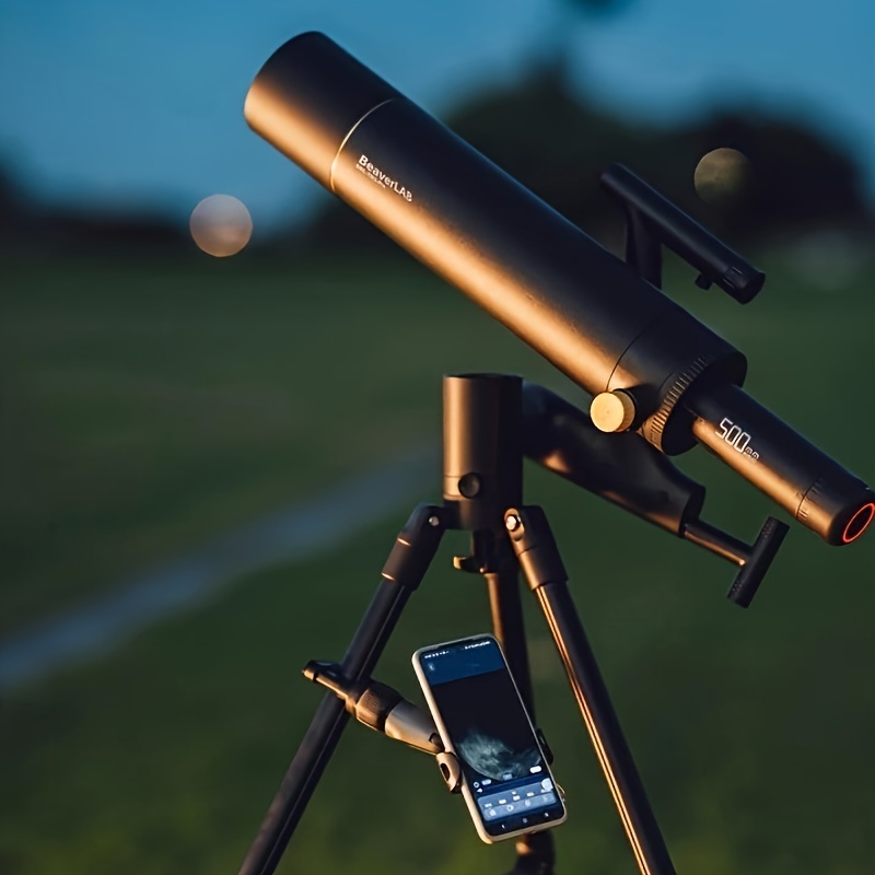 

Tw1 Smart Digital Astronomy Telescope, Long Length, Compact And Portable, Hd Video, Wifi , 1600x Magnification, With App For Adults