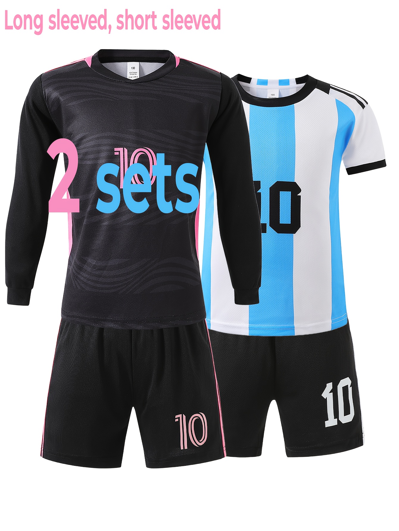 soccer kit sold on Temu United States