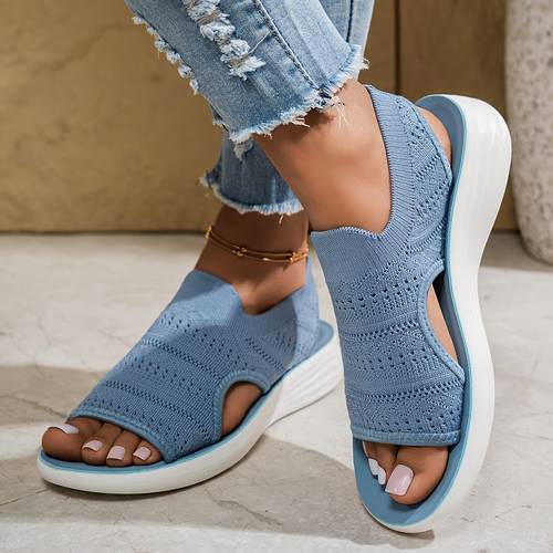 immagine dell'articolo sandali da spiaggia estivi da donna, sneakers con punta , scarpe da donna taglie forti e traspiranti