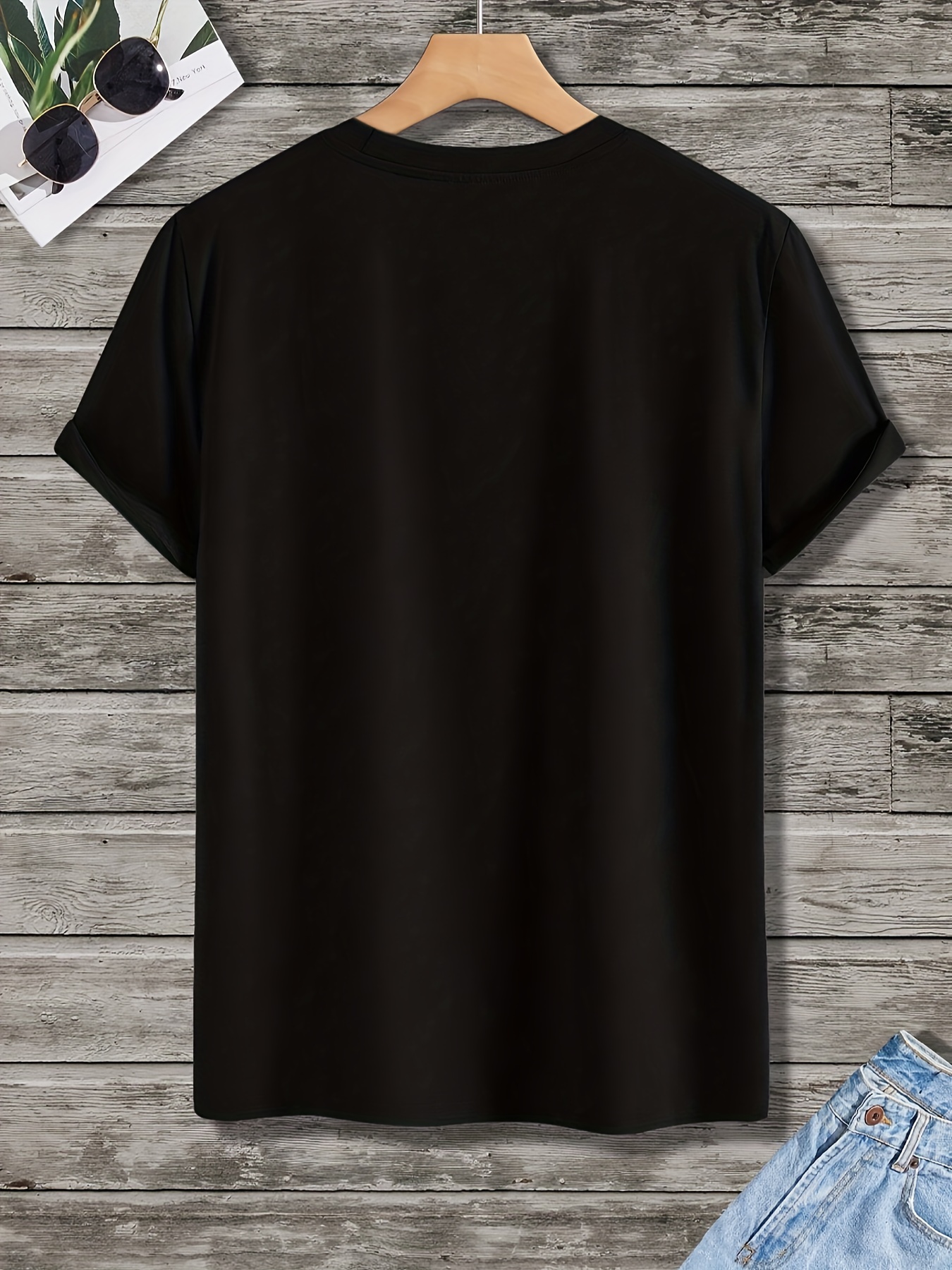 T-shirt uomo in cotone estivo taglio ampio comodo e casual_voghion.com