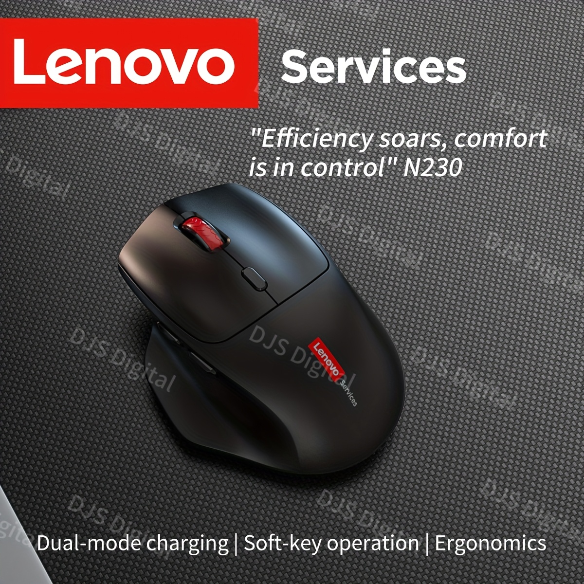 wireless mouse comfortable use dual - Temu Oman