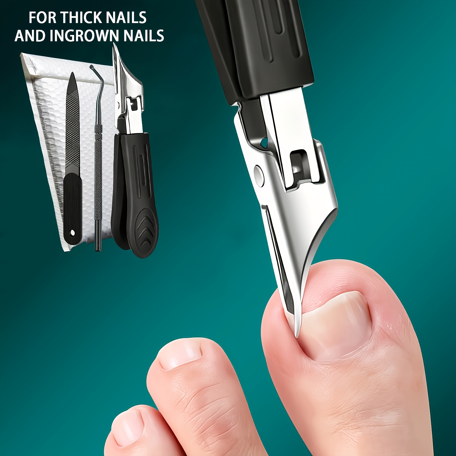Eagle Beak Beveled Nail Clippers for Ingrown Toenails