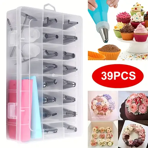 Piping Tips Large Cake Decorating Tools, Stainless Steel