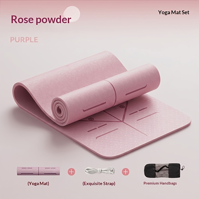 TEMU Tappetino Pinjian ad rimbalzo per donne, tappetino fitness per coppie, tappetino da , misura 72" � 24", salvaspazio per uso , per yoga , per chi