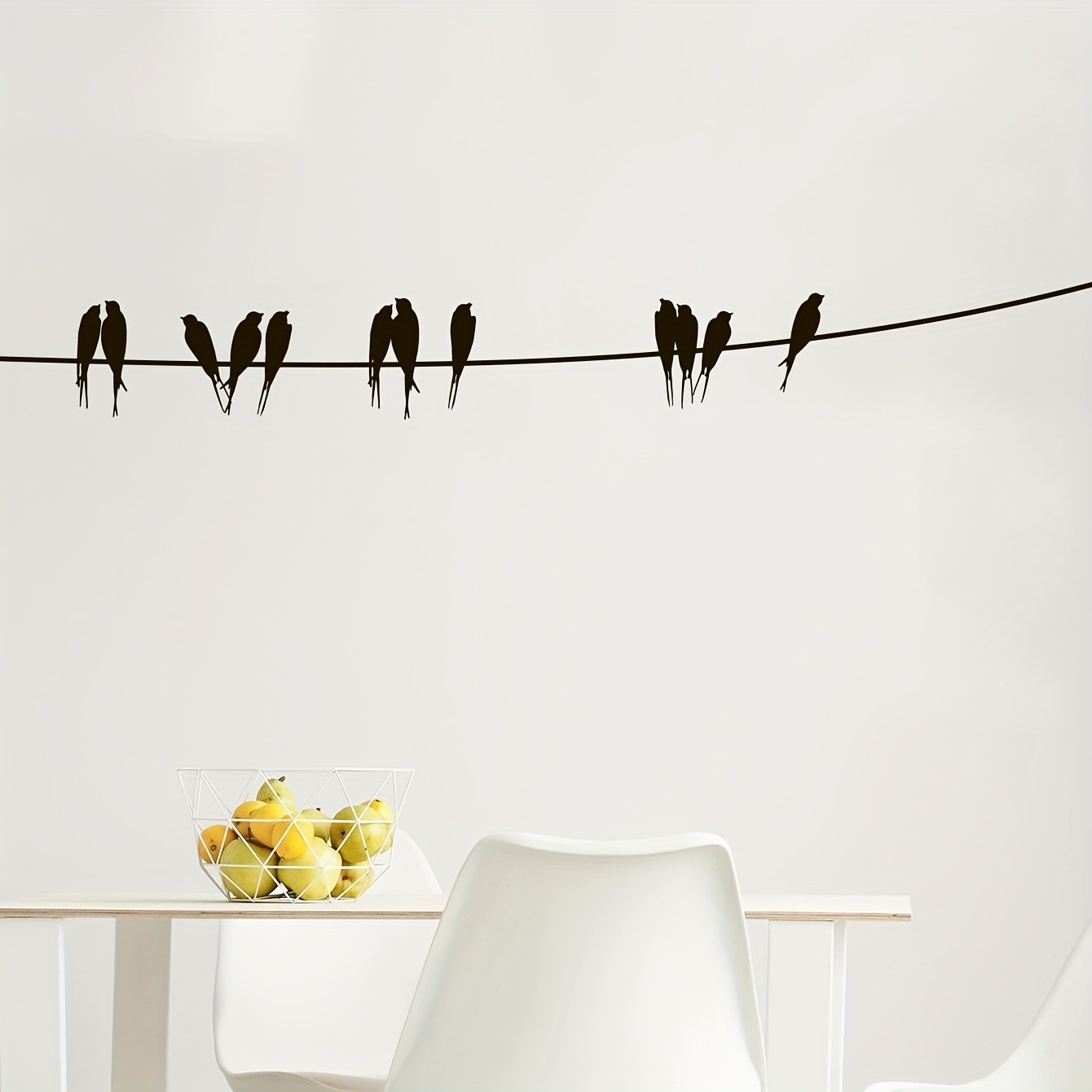 Image of A Minimalist Bird Wall Sticker, A Creative Decoration For Living Rooms And Bedrooms, A Touch Of Natural Vitality To Your Home