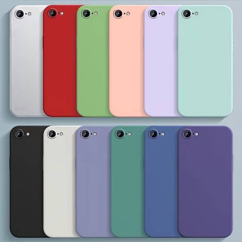 phone case 2025 new tpu phone case suitable for iphone 16e iphone 7 8 3 impact anti collision liquid protected phone back cover protector for friends relatives