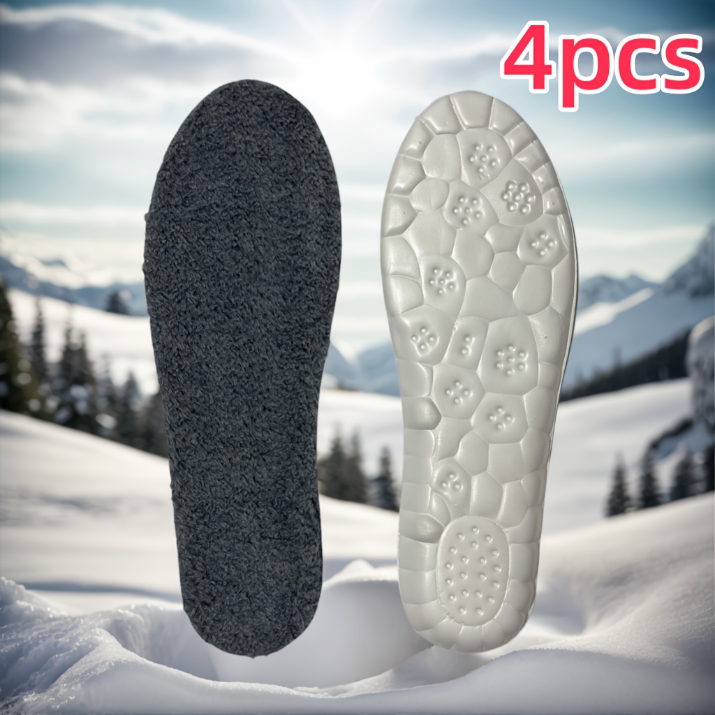 Of Winter Warm Insoles, Soft And Comfortable, Suitable For Autumn And Winter Sports Shoes, Casual Shoes, Slippers, A Great Gift For Parents On Thanksgiving Day