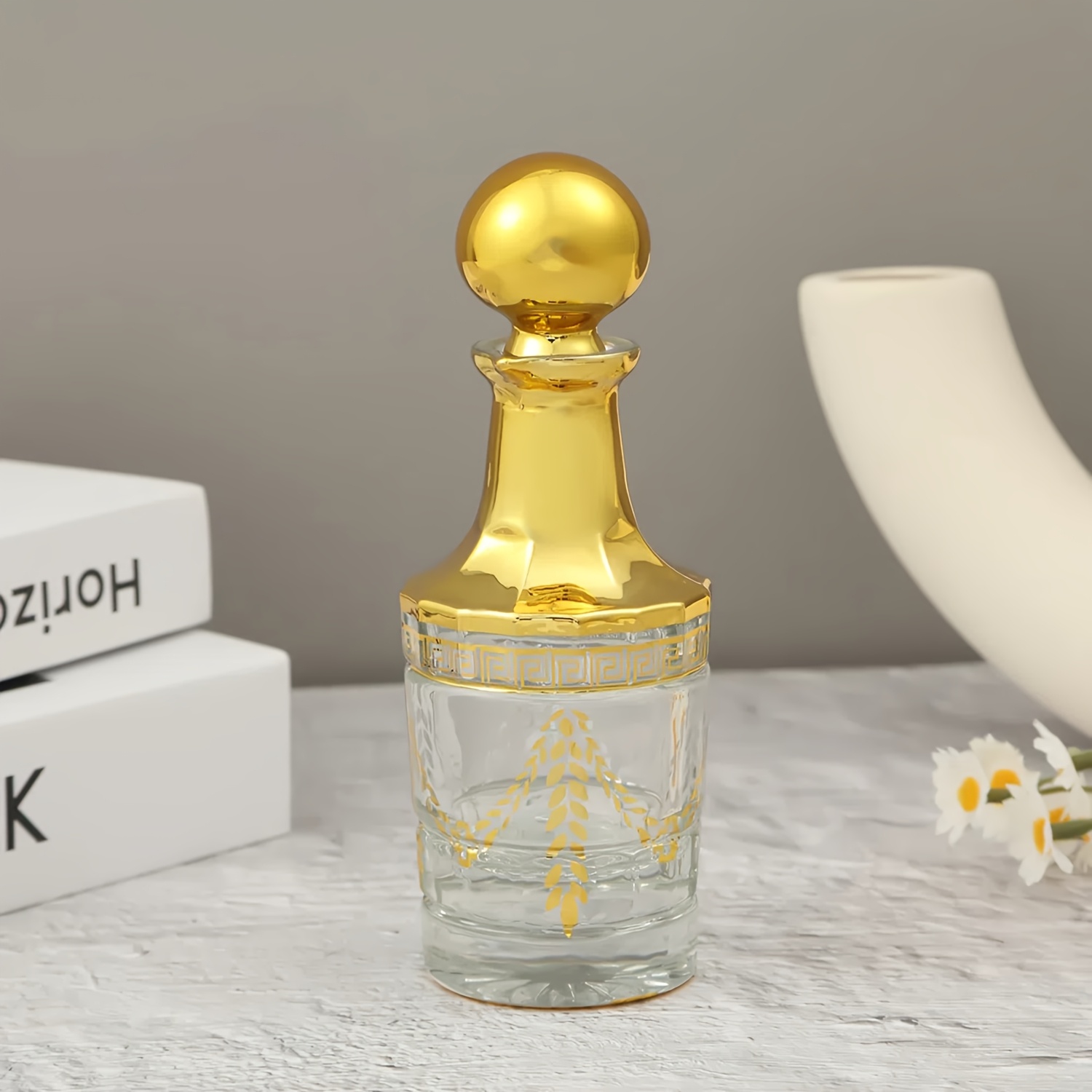 a vintage style decorative perfume bottle made transparent Temu