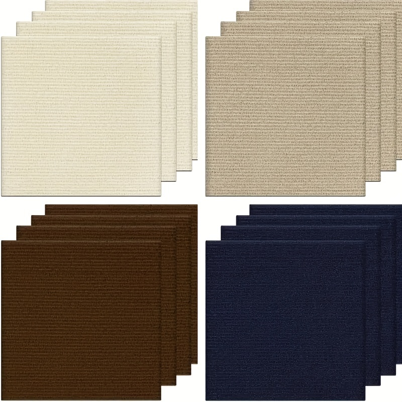 

10- Carpet , Peel And , Cuttable For Diy Installation, 11.8" X 11.8" - For Bathroom, , And