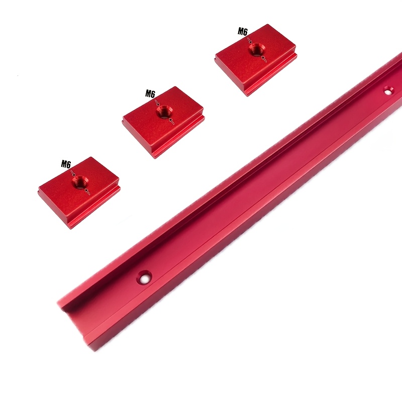 Temu – TEMU 30-type 500mm Woodworking And M6 Sliding Nut Accessory Kit, For Woodworking Benches, Table Saws, Electric Routers (engravers), Etc. Professional