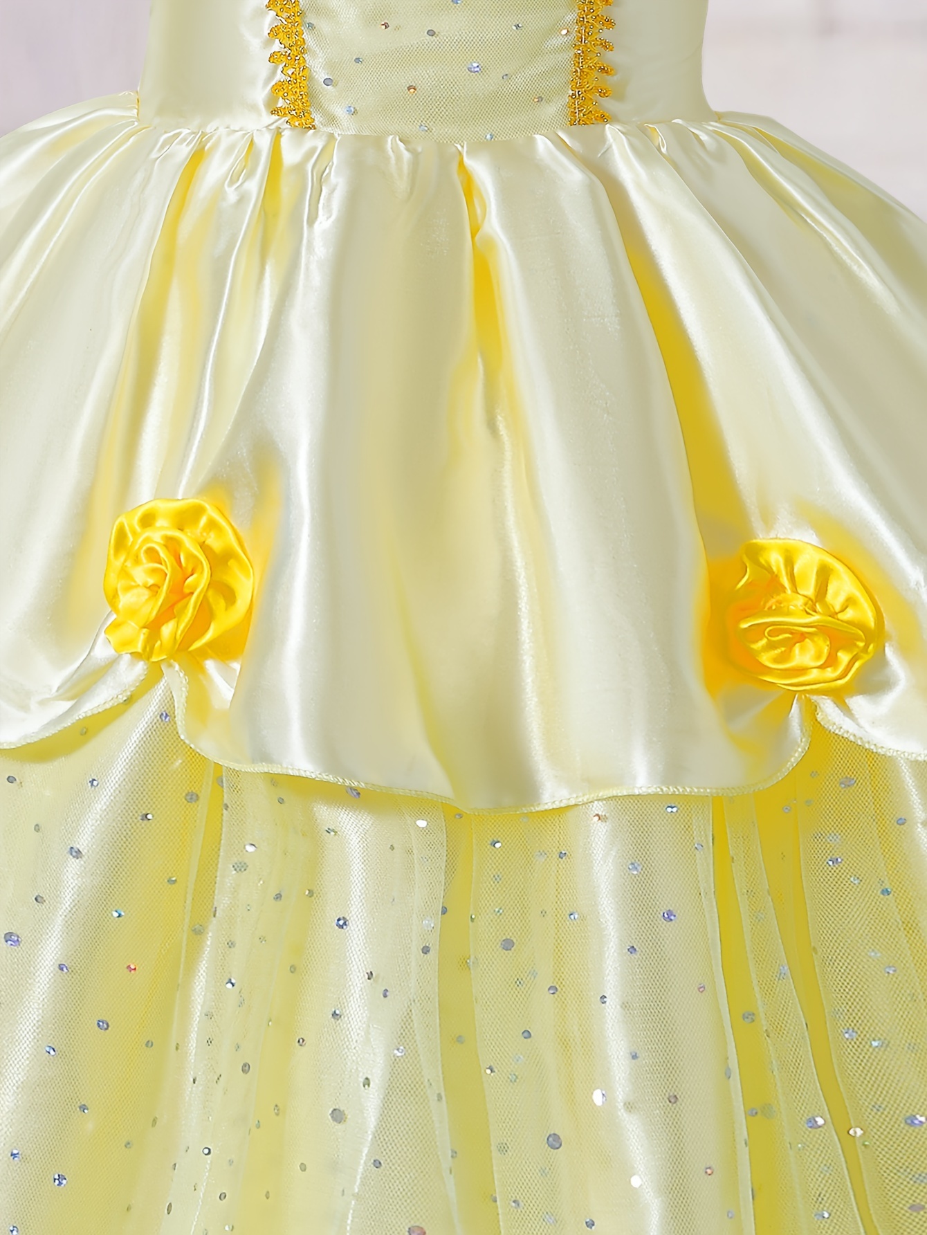 sachin and babi light blue dress 2017 Hot Yellow Pink Scoop Ball Dress Puffy Princess... De 64 
