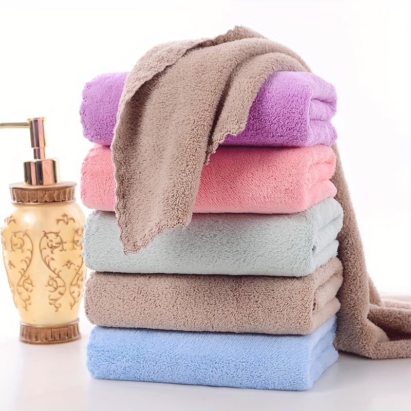 

20 Solid Color Coral Fleece Towels For , Small Handkerchiefs, Small Square Towels, Soft And Absorbent For Home Kitchen Bathroom Toilet Use 9.8*9.8 Inches