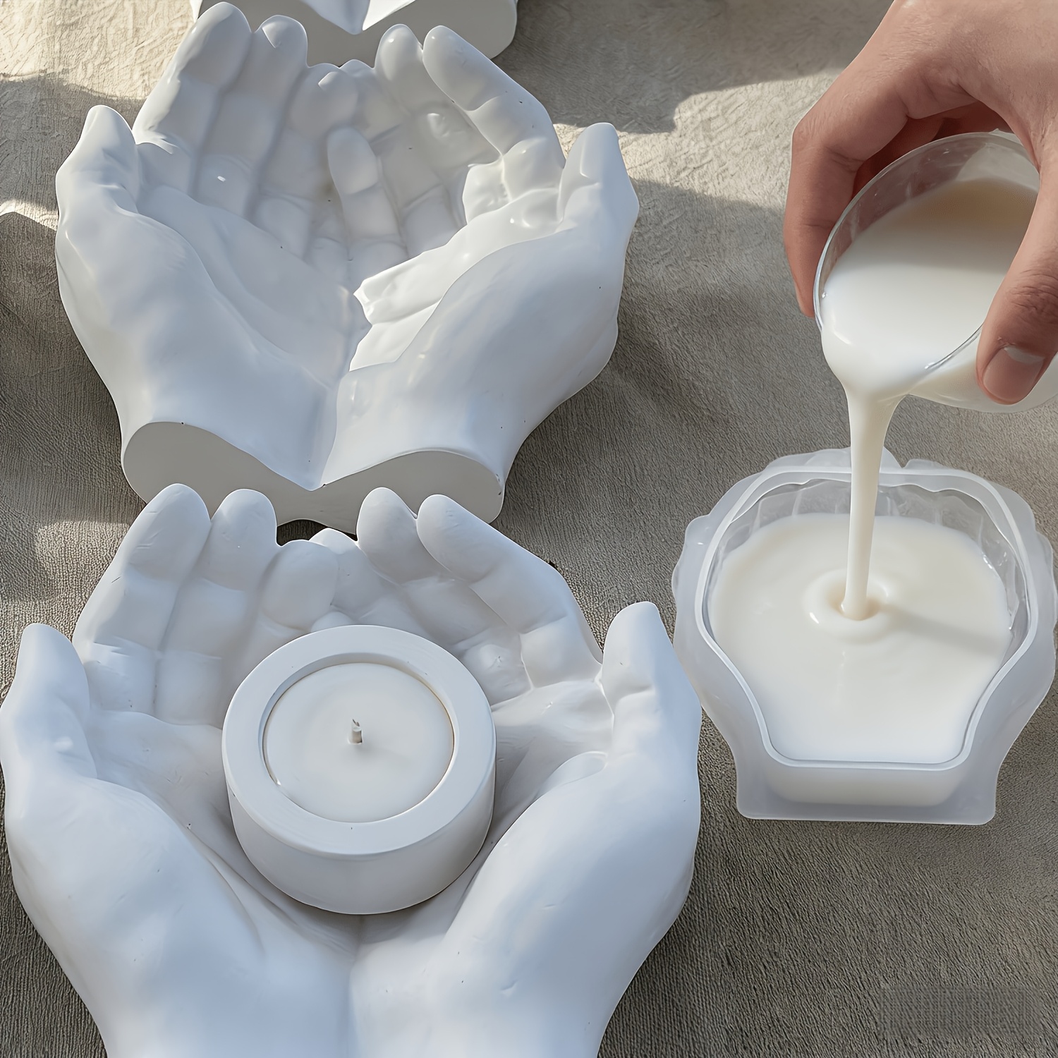 手の形トレイ 手の形のトレイ Hand Shaped Tray