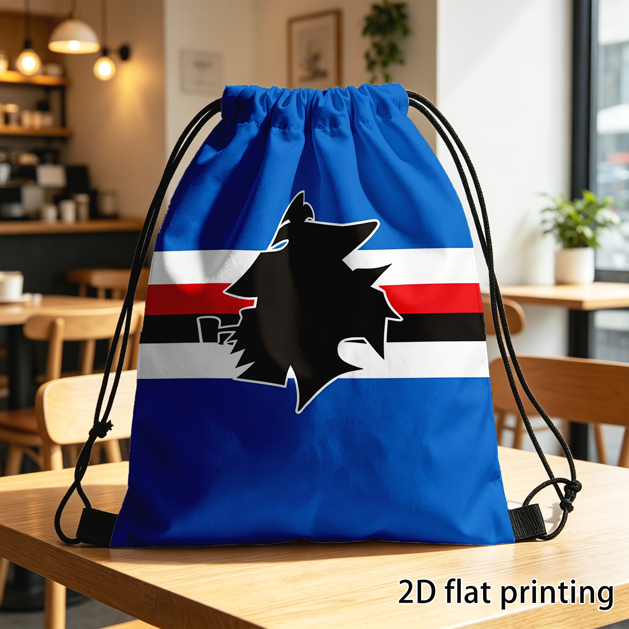TEMU 1 pz, Borsa con Coulisse, Borsa Sport , , con Coulisse FC Ufficiale da Porta in Aereo, da Palestra per Viaggi, Yoga, Attrezzatura, con per i Fan