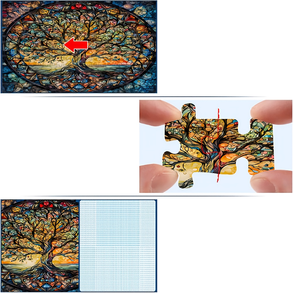 Natural Scenery 500/1000pcs Puzzle Featuring Animal Farms