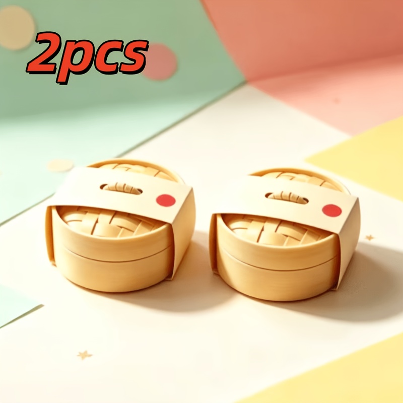 TEMU 2pcs Of Large-sized Stress- Keychains. Are Suitable For Wearing, Placing, Storing, Etc. Are Particularly Suitable As Gifts For , Elders, And