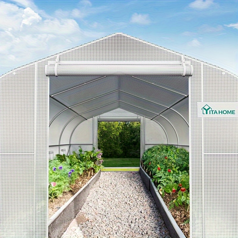 Cozrex 20 6 5ft Greenhouse Large Heavy Dutyoutdoor Greenhouses Walk In ...