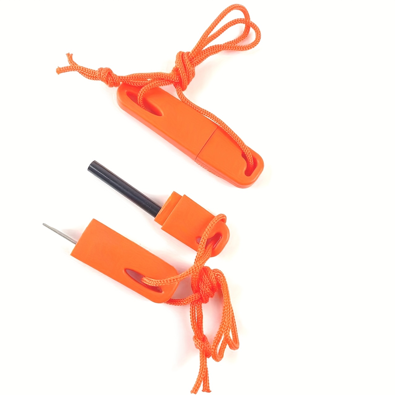 1pc Camping Emergency Equipment Magnesium Alloy Flint Starter Striker Magnesium Fire Starter Rod