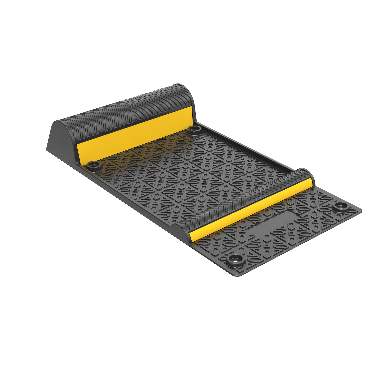 Zincorange Parking Mat 4 Pack, Garage Floor Parking Guide Mats For Cars, Suvs And Trucks, Non-slip Parking Aid Stopper For Garage, Driveway And Indoor Parking Space