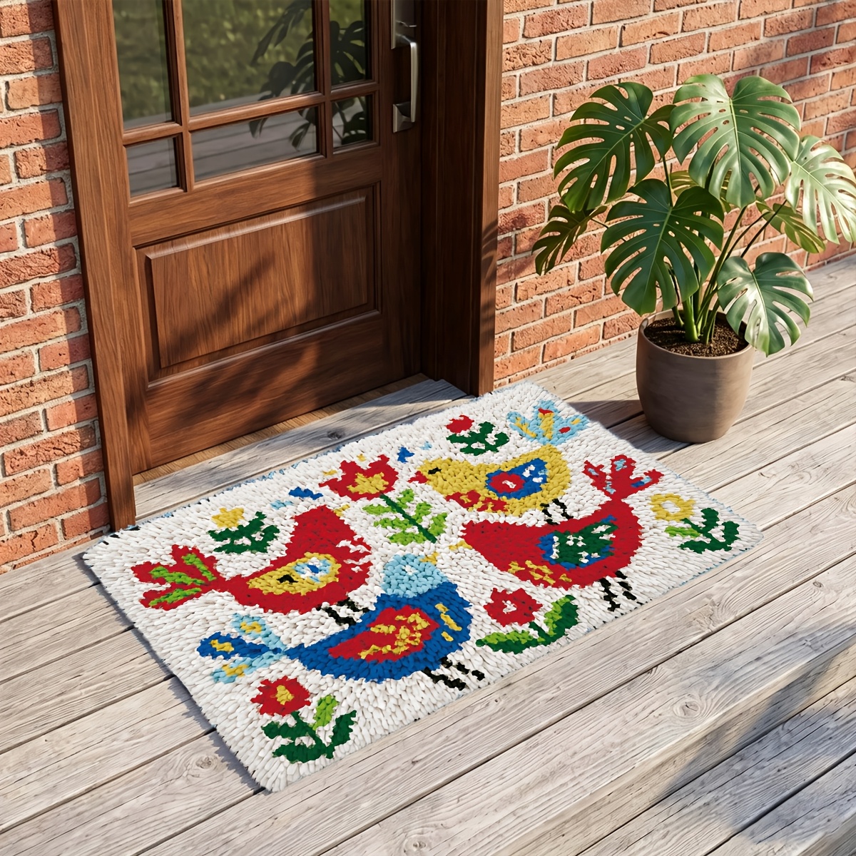Beautiful Chicken Lock Hook Kit for Handmade Carpet