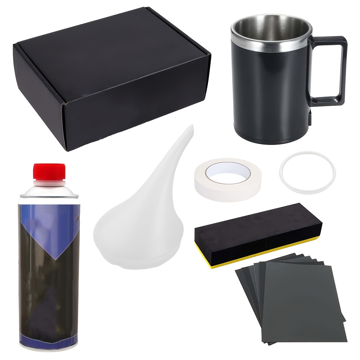 Image of 800g+800g Headlamp Repair Set Preparation Kit/ Steam/ Repair, Headlight Heating Fogging Refurbishment