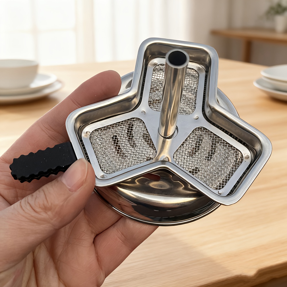 Metal Triangle Charcoal Holder With Handle Shisha Hookah Acceessories Sheesha Gadget