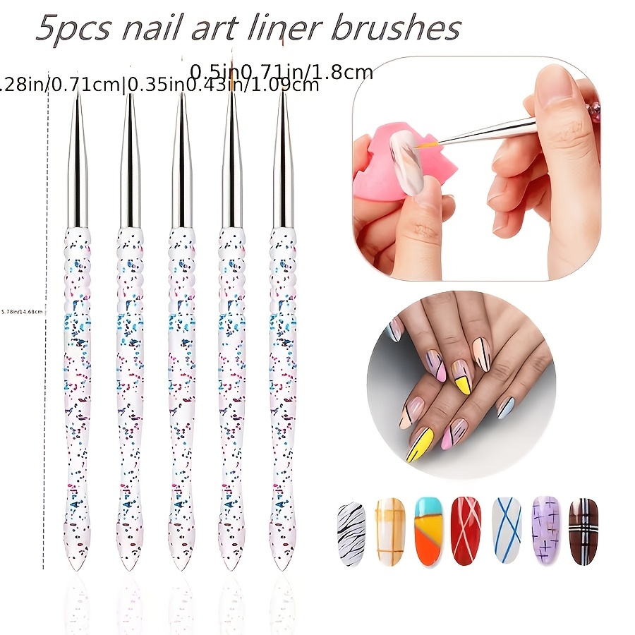 10pcs Nail Dotting Tools Kit with Brushes