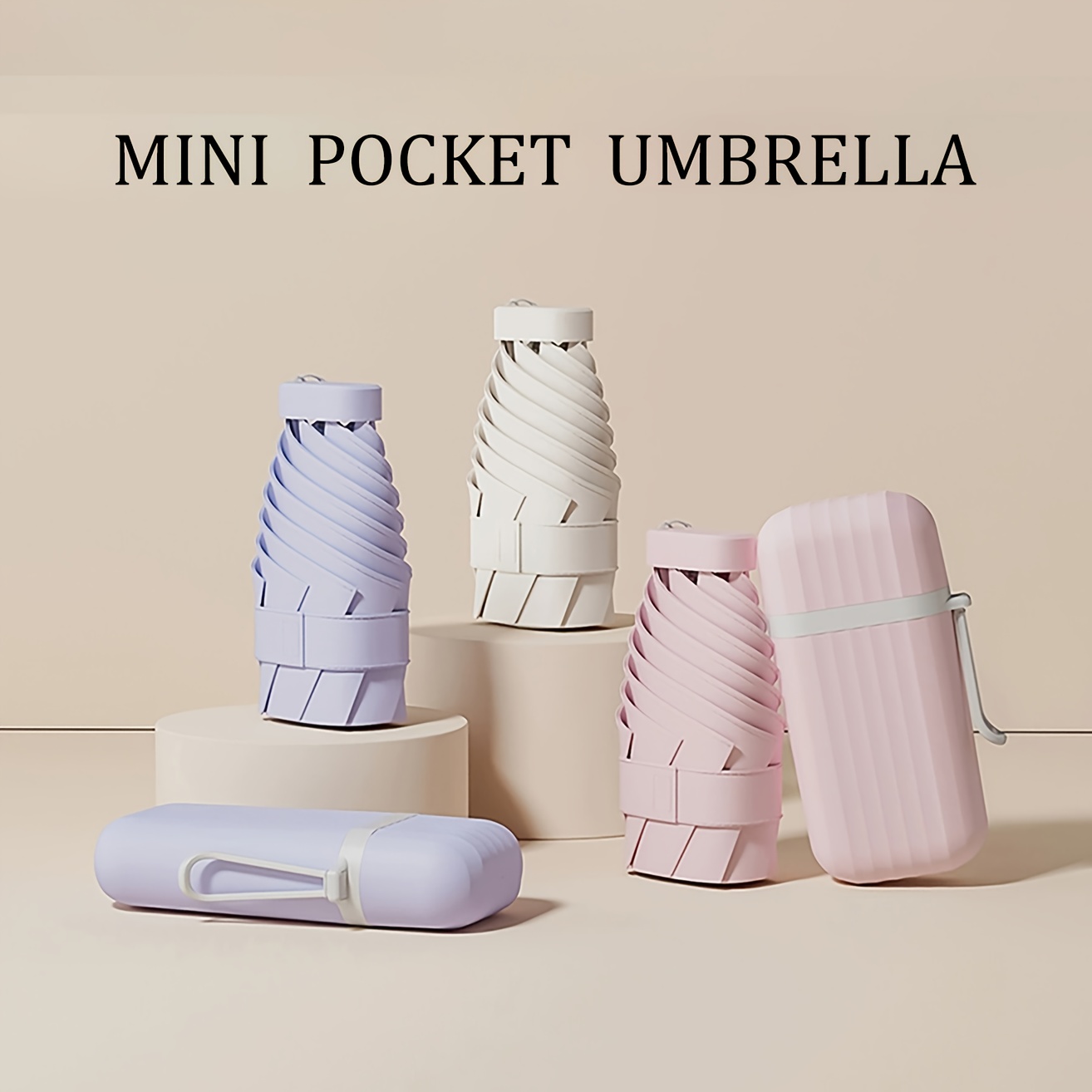 Compact Mini Folding Umbrella Portable Pocket