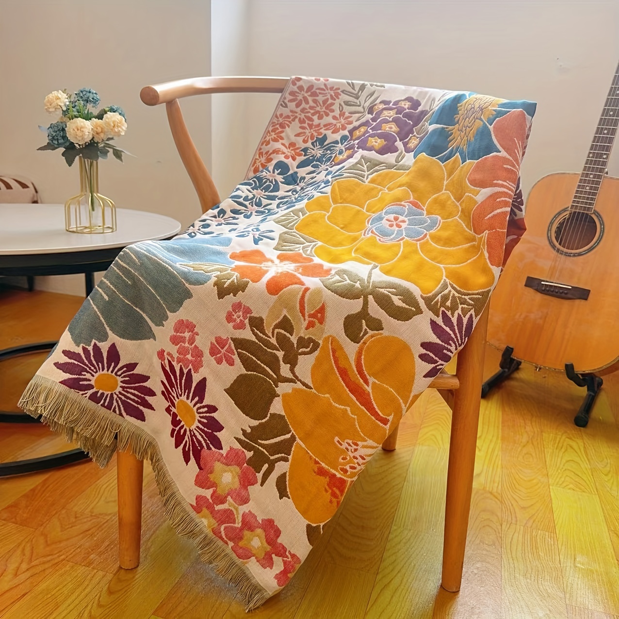 

Gauze Blanket - For , Decor, & | , & Tassel