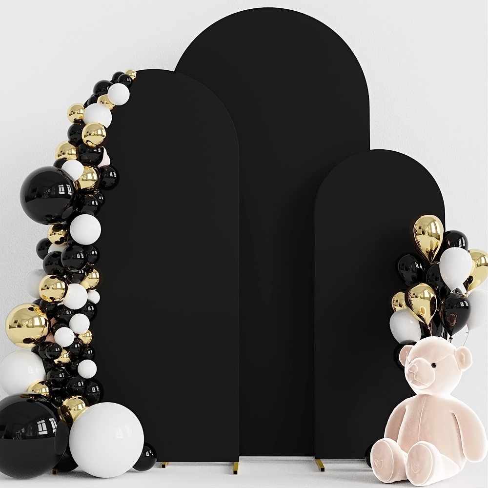

1pc, Wedding Arch Cover, Polyester Spandex Fitted Rectangular Circle, Wedding Arch Stand Covers For Round Top Chiara Arch Backdrop Stands Cover For Birthday Party Ceremony Banquet Decoration