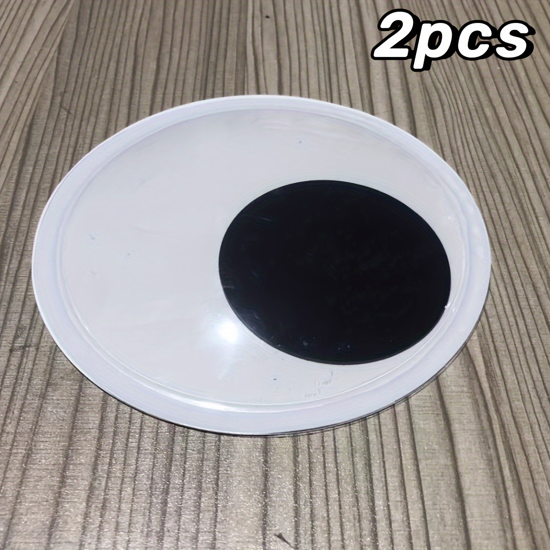6-inch Large Eyes With Self-adhesive Backing, Black And White Googly Eyes For Crafts And Christmas Tree Embellishments