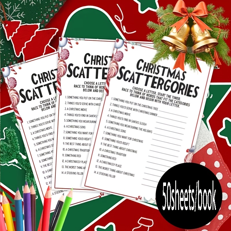 Christmas Classification Game Book for Holiday Fun