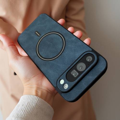 phone case high end business lightweight soft border magnetic phone case suitable for google for pixel 10 9pro 8a 7 hard back cover camera frame protection