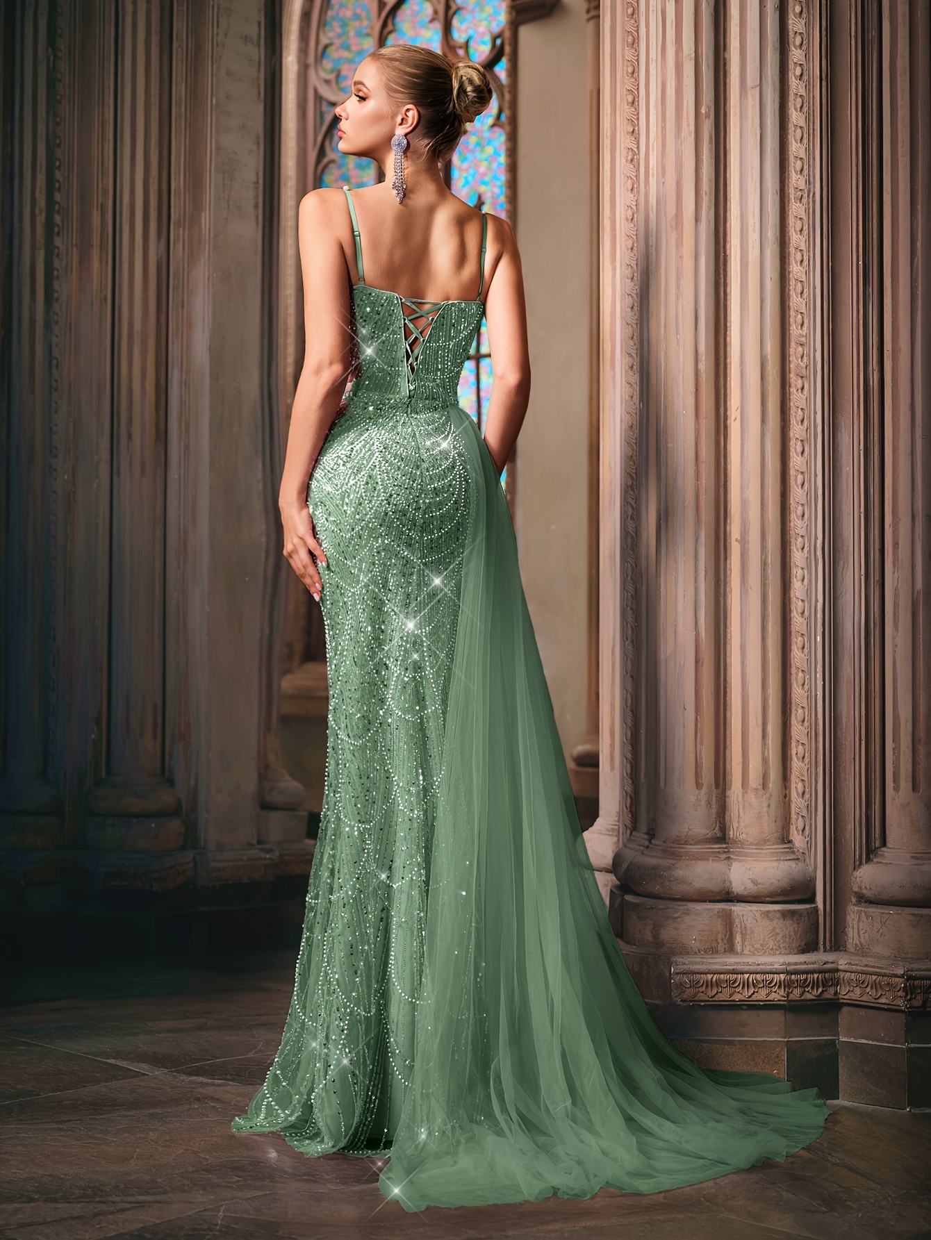 slip dress formal dinner ribbon dress skirt - Temu